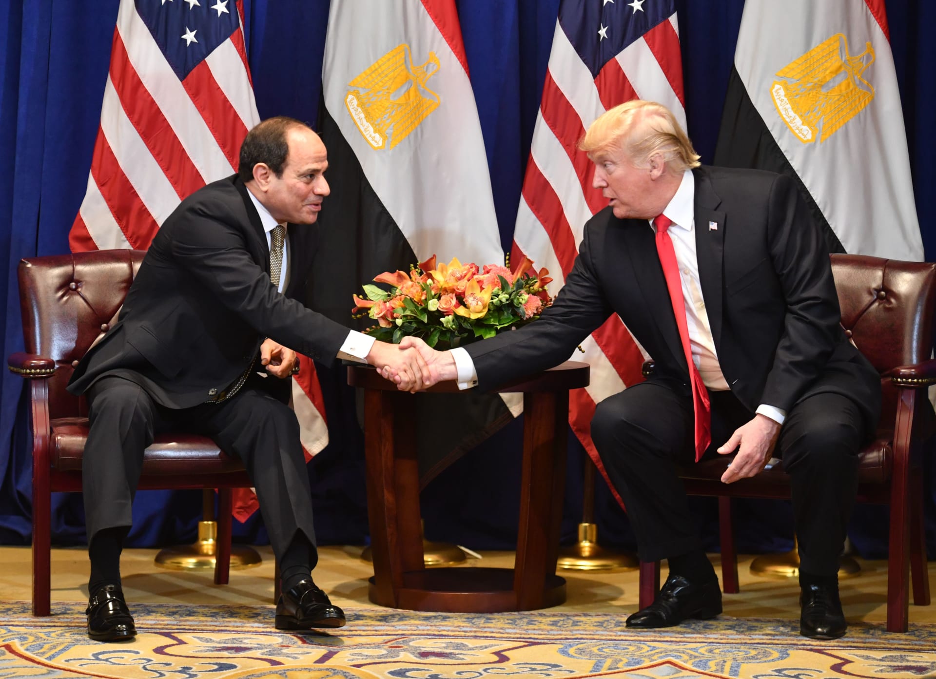 مصر: السيسي وترامب يترأسان 