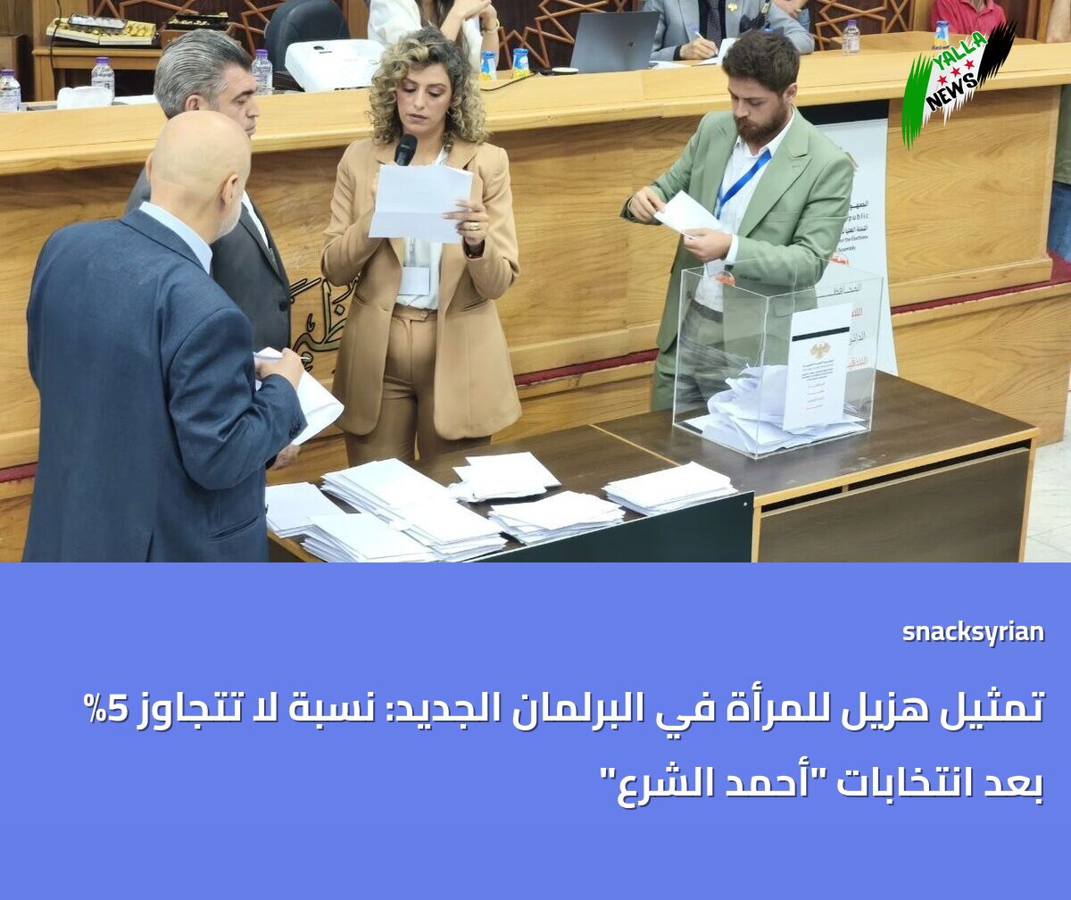 تمثيل المرأة في مجلس الشعب السوري: نتائج الانتخابات وآفاق ال - تمثيل المرأة في مجلس الشعب السوري