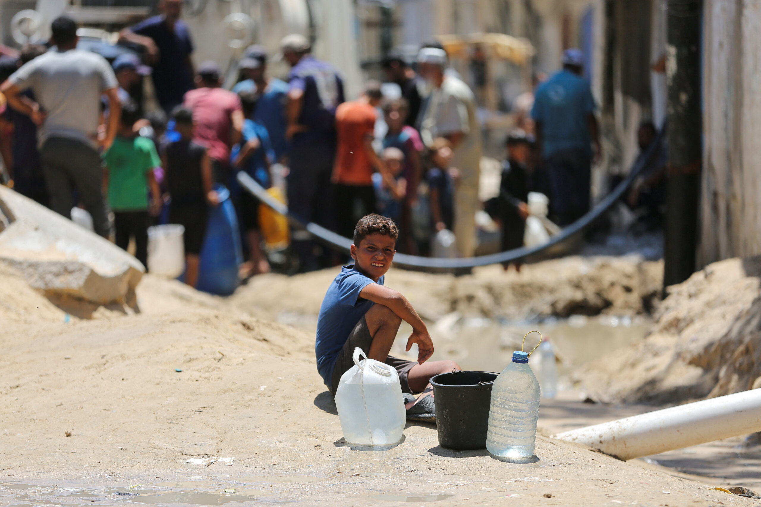 مياه غزة تتحول إلى سُموم بعد آثار الإبادة الإسرائيلية - مياه غزة