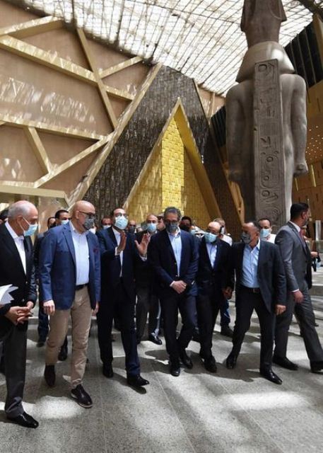 افتتاح المتحف المصري الكبير رسالة من السيسي قبل ساعات من - افتتاح المتحف المصري الكبير