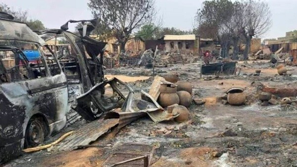 عمليات القتل الجماعي الفاشر صور فضائية تُظهر استمرار عمليات - عمليات القتل الجماعي الفاشر