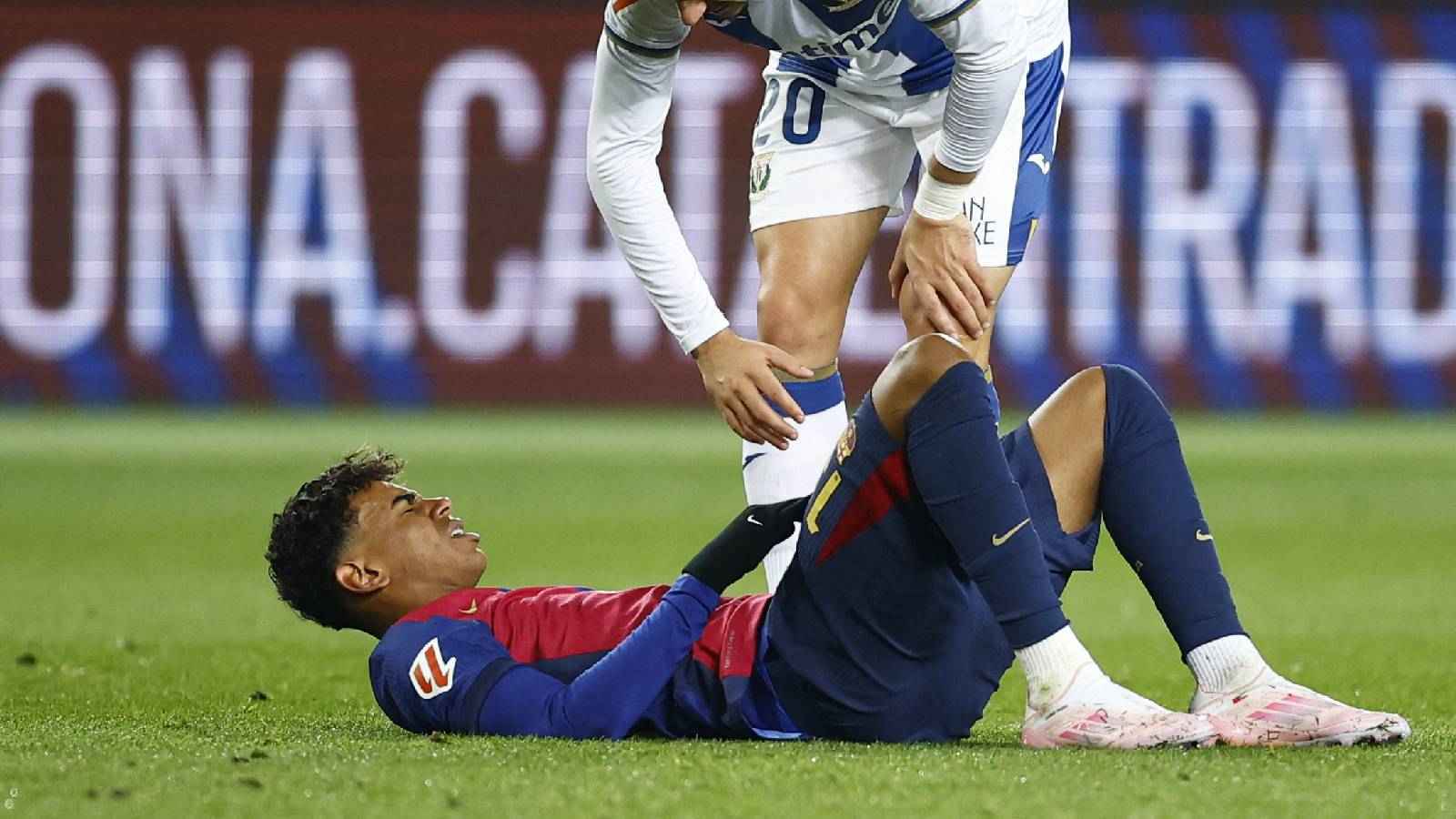 رعب في برشلونة.. إصابة يامال قد تتحول 'لألم مزمن' - إصابة يامال