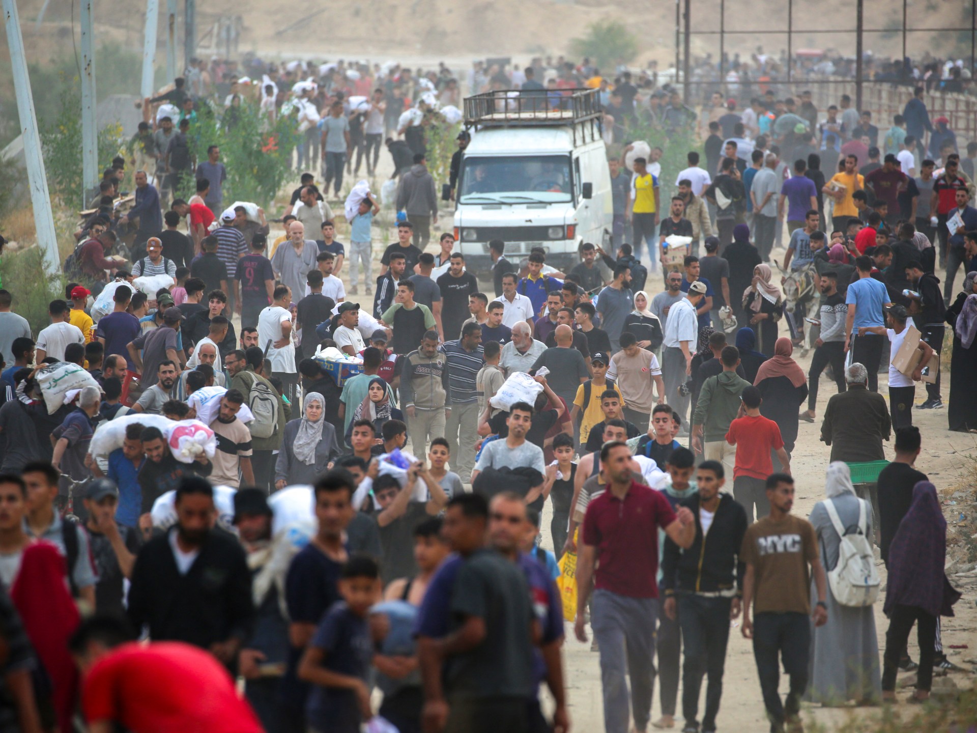 إنهاء مهمة المساعدات المدعومة من الولايات المتحدة في غزة - إنهاء مهمة المساعدات المدعومة