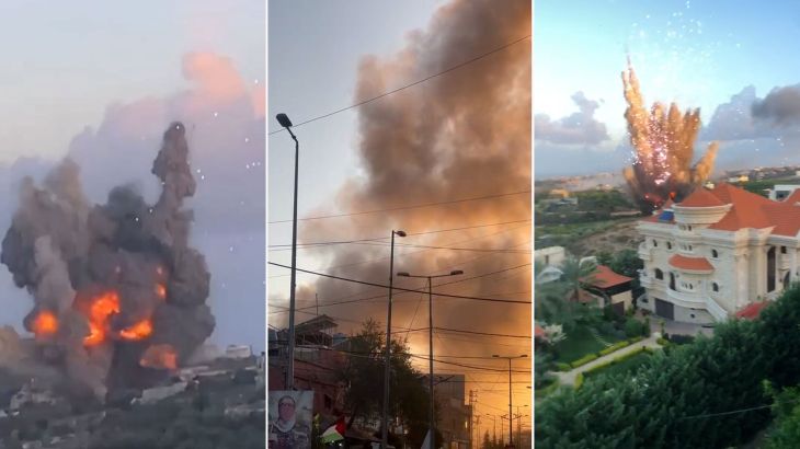 مقتل ثلاثة أشخاص وجرح آخرين في غارات إسرائيلية على جنوب - غارات إسرائيلية على جنوب