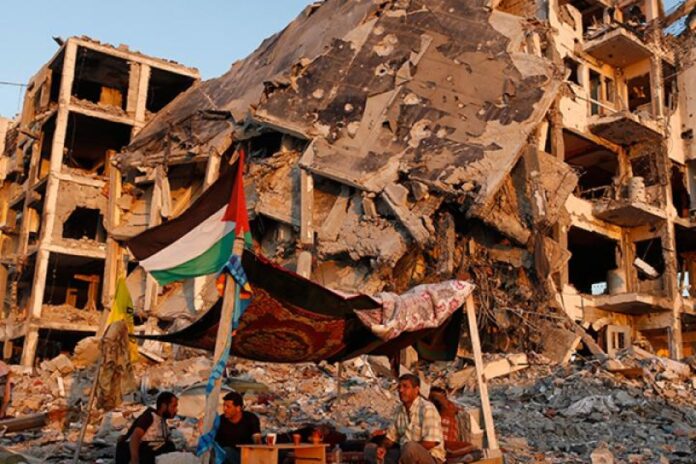 السيسي يدعو المجتمع الدولي لتحمل مسؤوليته في إعادة إعمار غزة