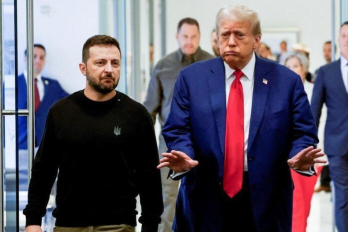 خطة ترامب للسلام أوكرانيا ترامب يدعو أوكرانيا لقبول خطة