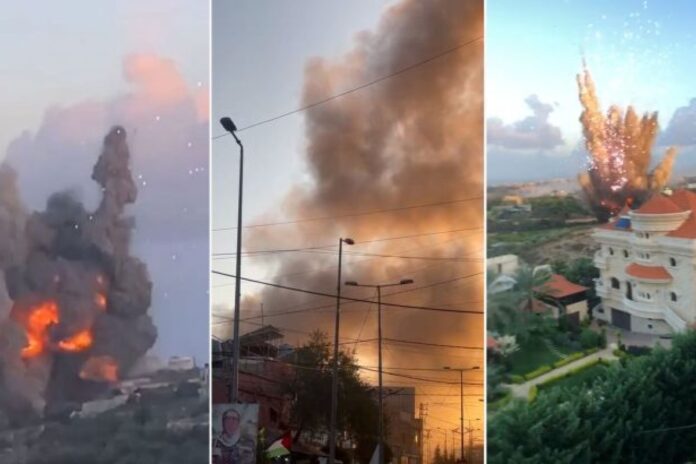 غارات إسرائيلية على جنوب لبنان وحزب الله يرفض التفاوض ويؤكد