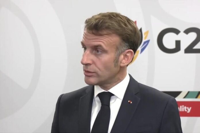 ماكرون خطة ترامب للسلام ماكرون يلمح لثغرات في خطة ترامب