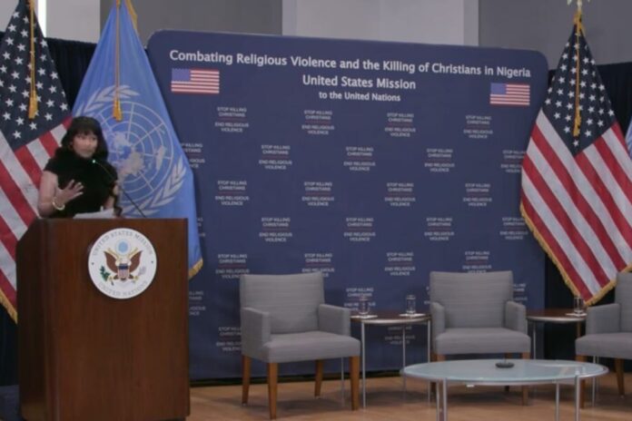 نيكي ميناج ترامب اضطهاد نيكي ميناج تدعم ادعاء ترامب حول