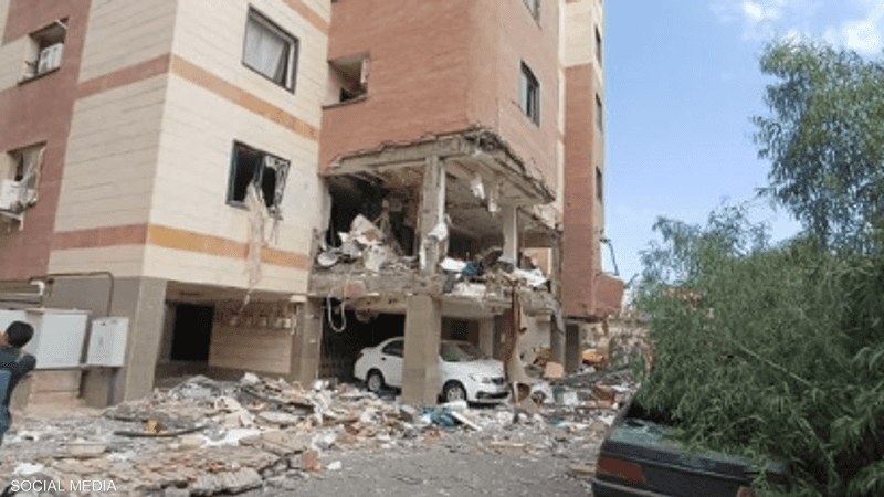 انفجار مبنى سكني بحي فيديو.. انفجار في مبنى سكني بحي إمبابة - انفجار مبنى سكني بحي