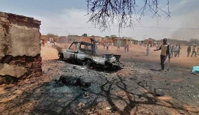 هجوم بطائرة مسيرة السودان السودان: هجوم بطائرة مسيرة يقتل 6 - هجوم بطائرة مسيرة السودان