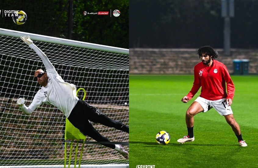 مصر والكويت كأس العرب مصر والكويت تتعادلان في بداية - مصر والكويت كأس العرب