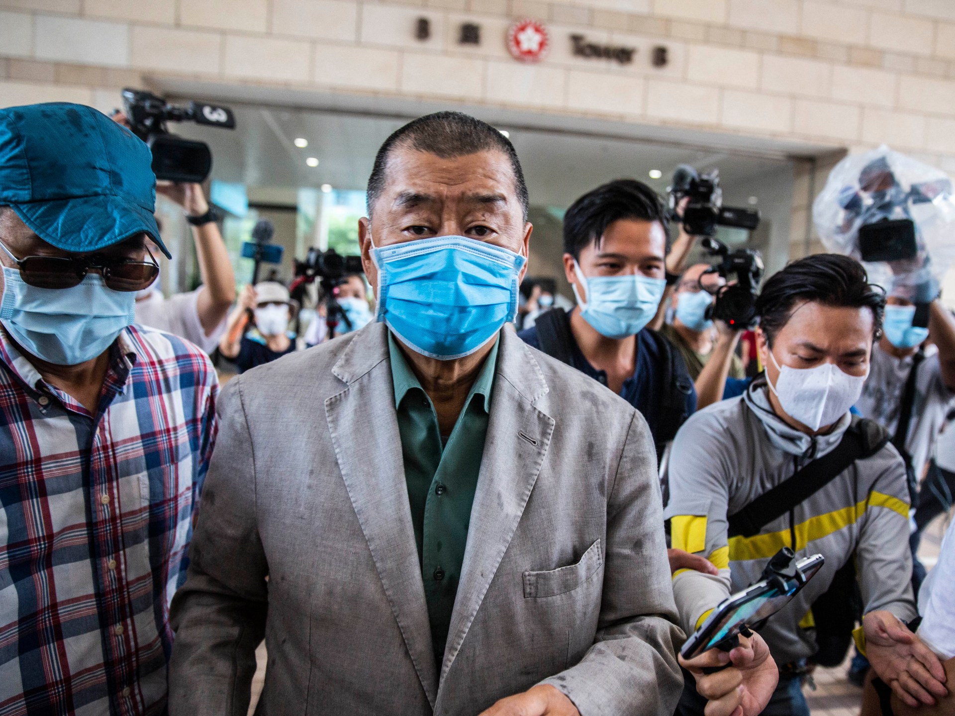 إدانة جيمي لاي بتهمة التواطؤ مع قوى أجنبية في هونغ كونغ - جيمي لاي