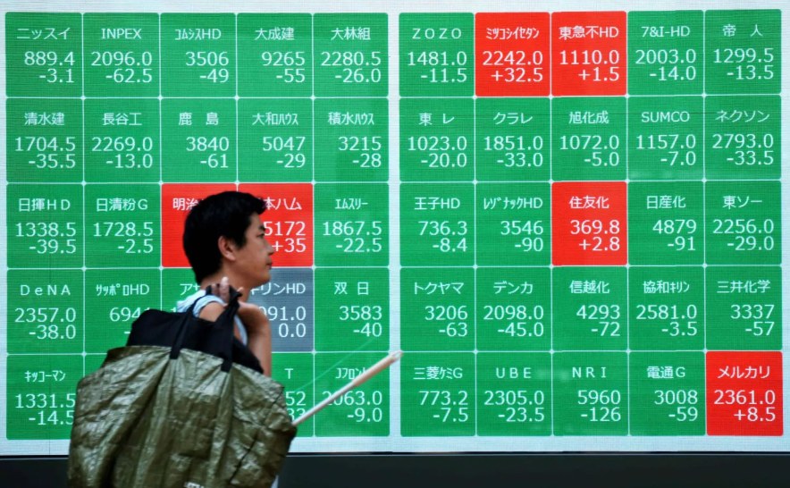 ارتفاع الأسهم اليابانية وعوائد السندات بعد زيادة البنك - ارتفاع الأسهم اليابانية وعوائد