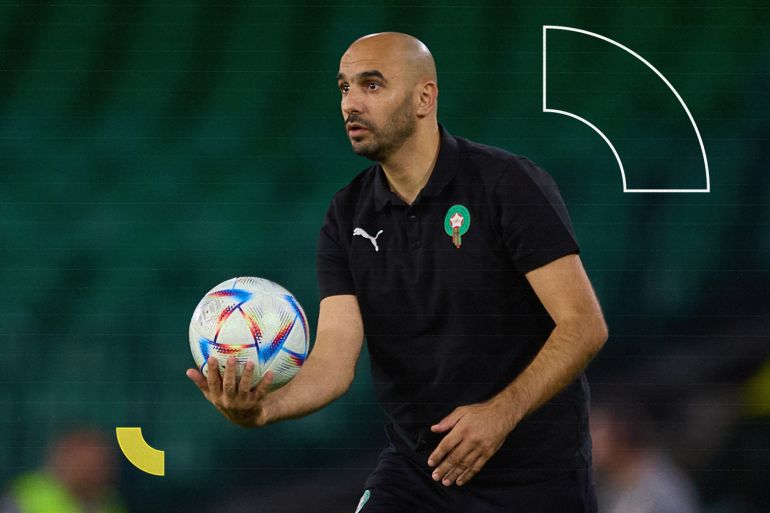 الركراكي: أنا الأنسب لقيادة الأسود.. وحكيمي: 