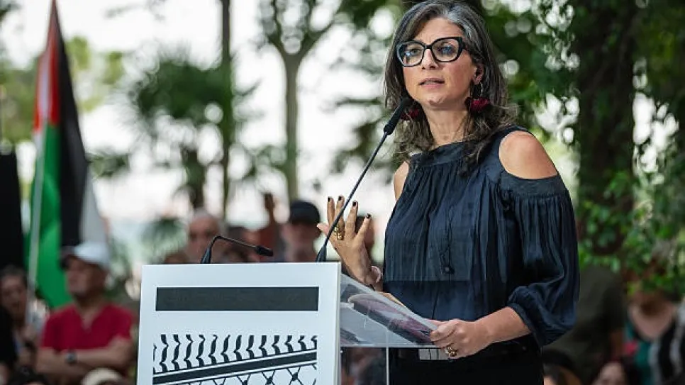 فرانشيسكا ألبانيزي: العقوبات الأمريكية جعلتني “شخصية غير - فرانشيسكا ألبانيزي العقوبات الأمريكية