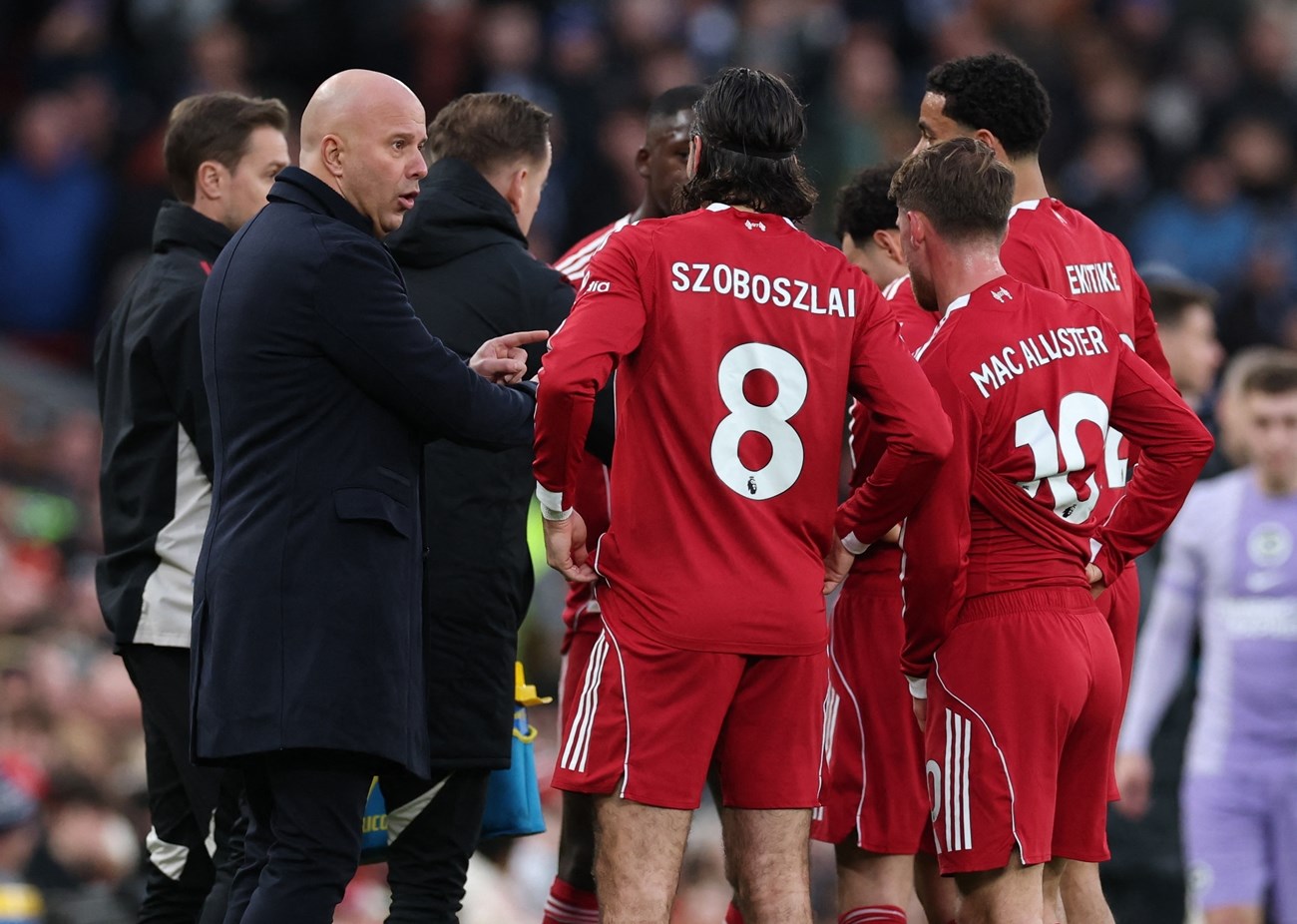 سلوت يتحدث نجم ليفربول سلوت يتحدث عن نجم ليفربول - سلوت يتحدث نجم ليفربول