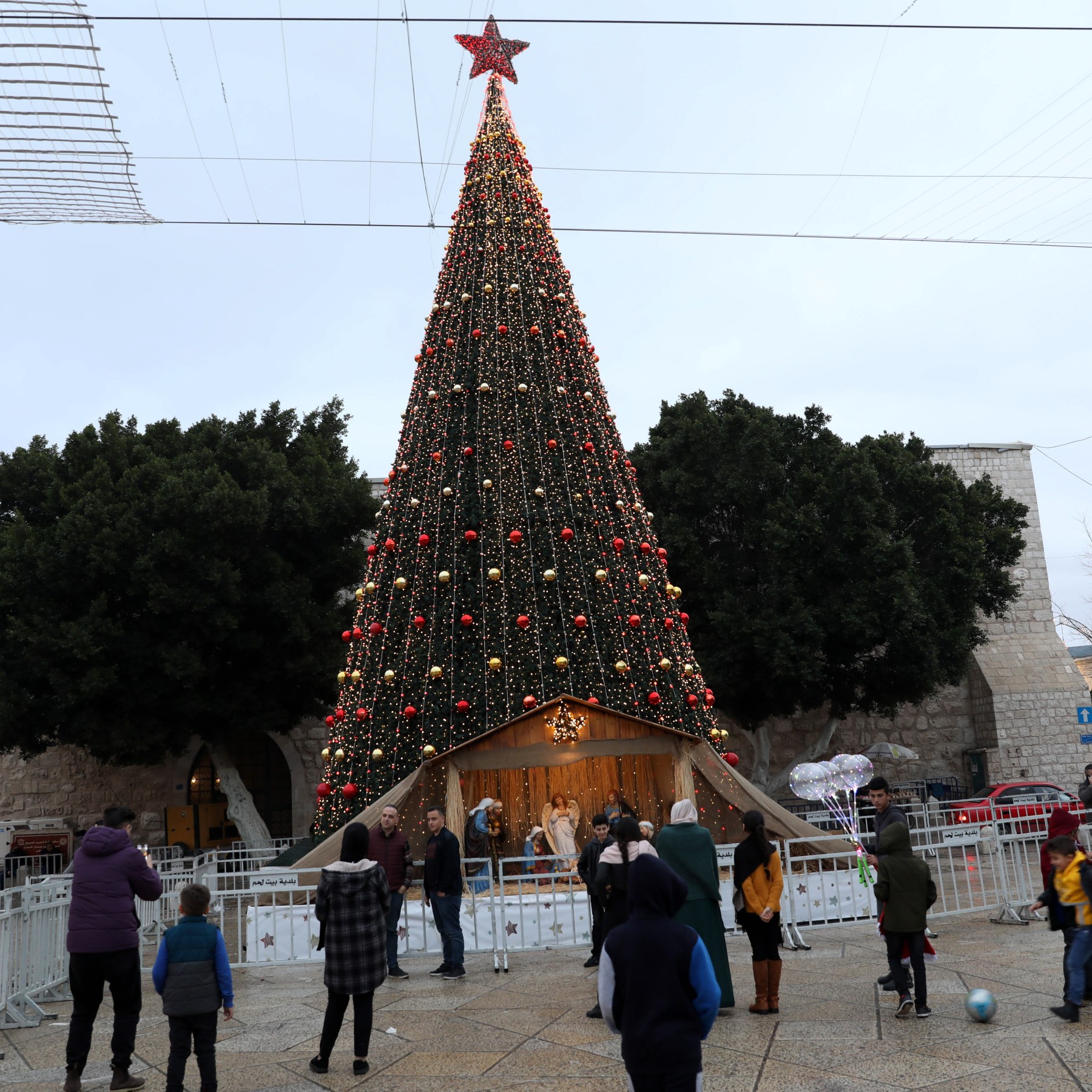 عيد الميلاد بيت لحم بيت لحم تتزين بمناسبة عيد الميلاد للمرة - عيد الميلاد بيت لحم