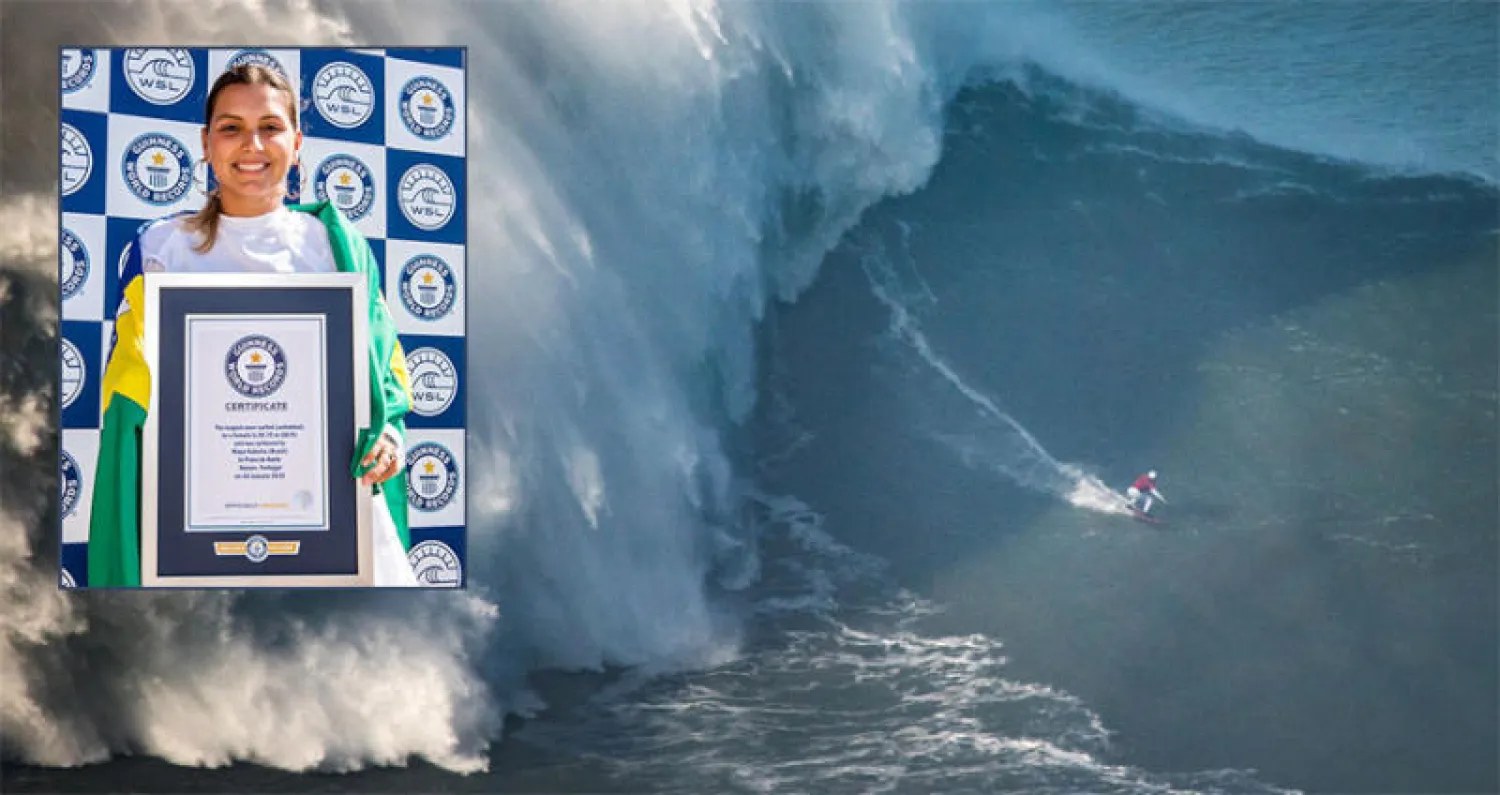 رقم قياسي ركوب الأمواج امرأة بريطانية تسجل رقماً قياسياً في - رقم قياسي ركوب الأمواج