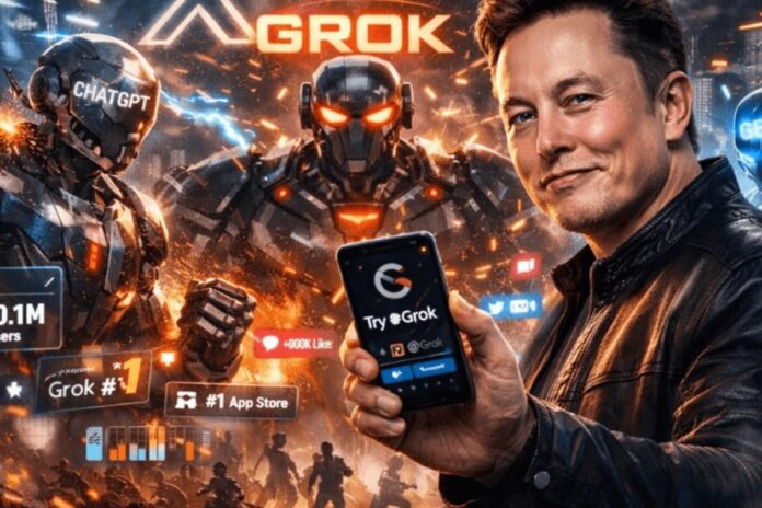 إيلون ماسك غروك الذكاء كيف قاد إيلون ماسك حملة ‘غروك’