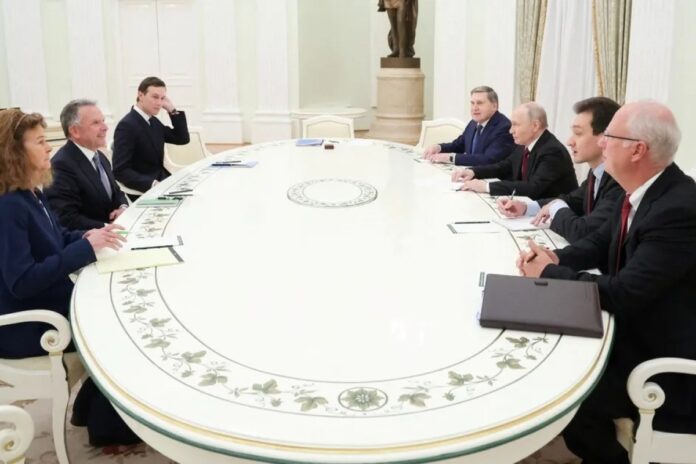 بوتين يستقبل ويتكوف وكوشنر لمحادثات سلام أوكرانيا