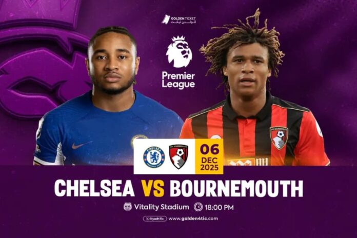 بورنموث تشيلسي بورنموث ضد تشيلسي: التشكيلات والإحصائيات