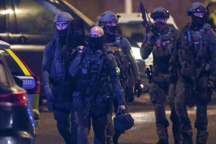 حادث إطلاق نار السويد الشرطة السويدية تحقق في حادث خطير