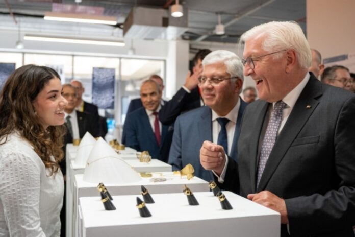 زيارة الرئيس الألماني إلى الملك والملكة يستقبلان الرئيس