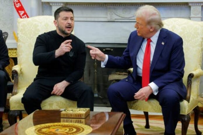 زيلينسكي ترامب أول تعليق من زيلينسكي بشأن الهجوم على مقر