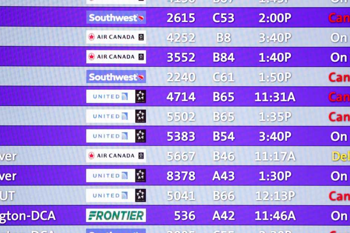 عاصفة ثلجية تربك السفر في أميركا وتُلغي ألف رحلة طيران