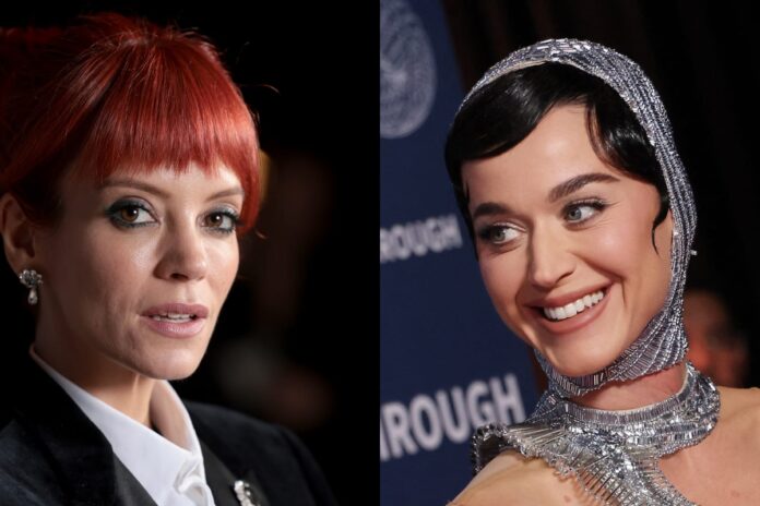 ليلي ألين تتبادل قبلة حماسية مع جوناه فرويد في حفلة عيد