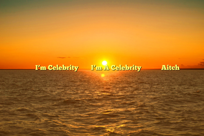 مشجعو I’m Celebrity مشجعو I’m A Celebrity يشتكون من Aitch