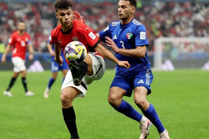 مصر والكويت كأس العرب مصر والكويت تتعادلان في بداية