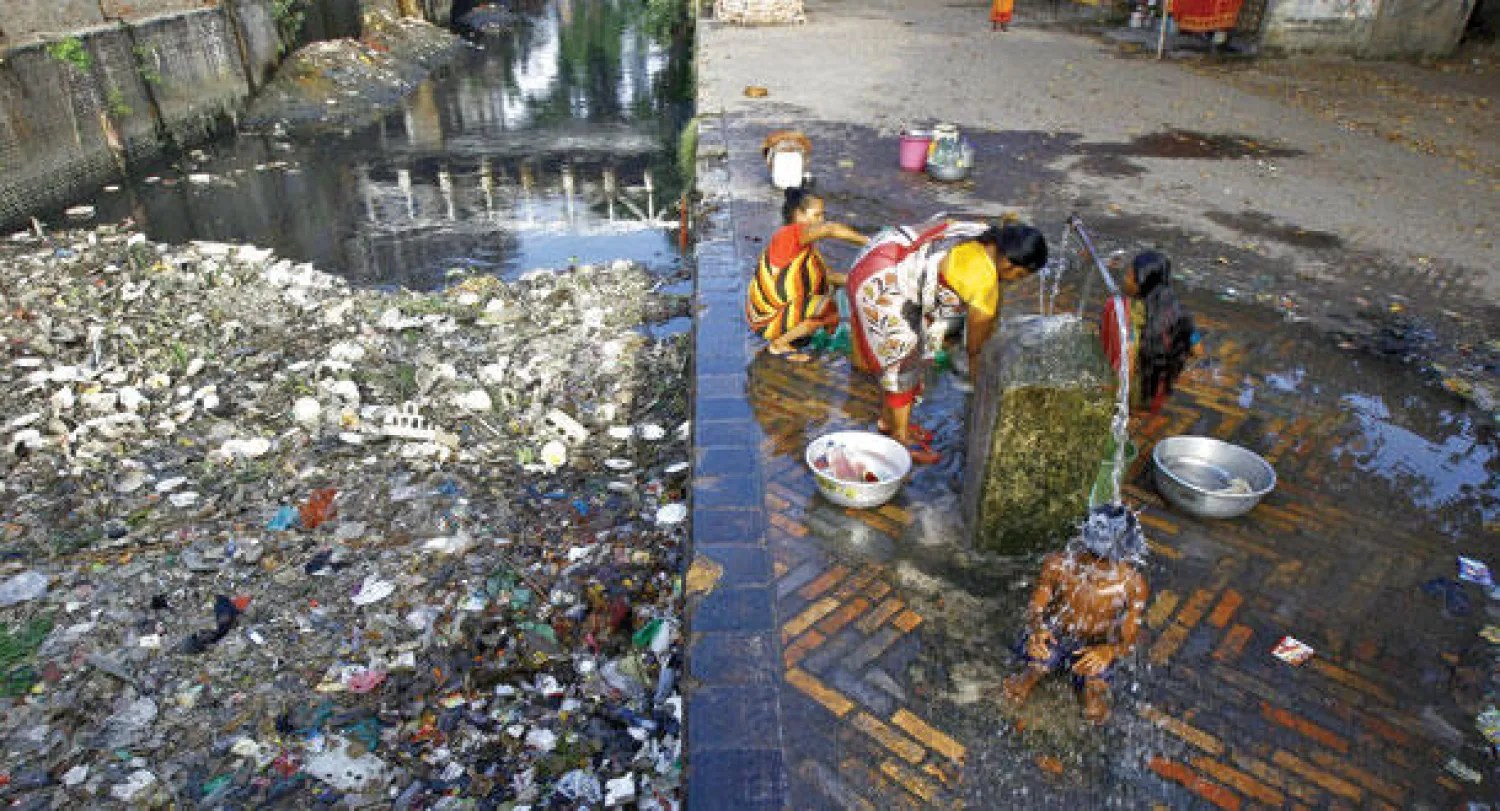 مياه ملوثة الهند مياه ملوثة في الهند تتسبب بكارثة.. وفيات - مياه ملوثة الهند