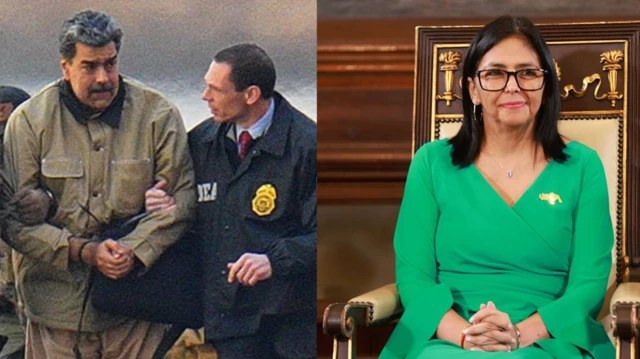 ديلسي رودريغيز تؤدي اليمين رئيسة مؤقتة لفنزويلا - ديلسي رودريغيز رئيسة مؤقتة