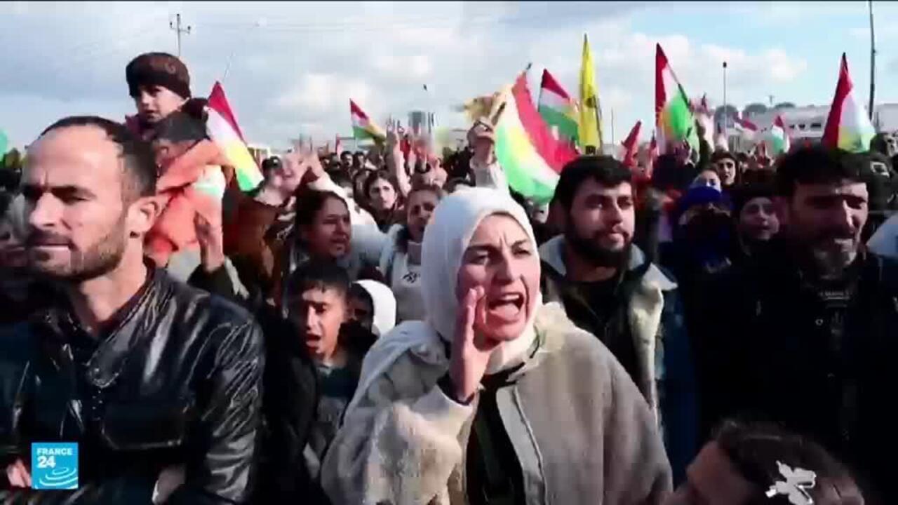 مظاهرات حاشدة في كردستان العراق تضامناً مع أكراد سوريا - مظاهرات كردستان العراق