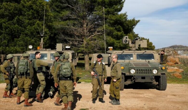 التوغل الإسرائيلي القنيطرة آليات إسرائيلية تتوغل بريف - التوغل الإسرائيلي القنيطرة