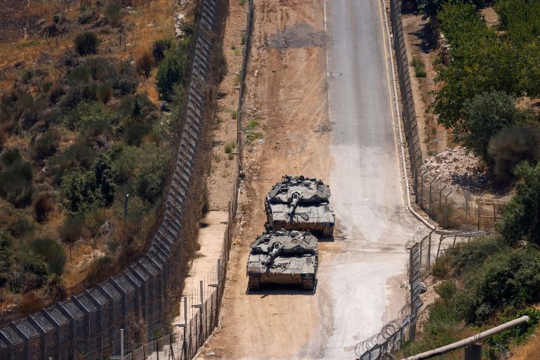 التوغل الإسرائيلي القنيطرة آليات إسرائيلية تتوغل بريف - التوغل الإسرائيلي القنيطرة