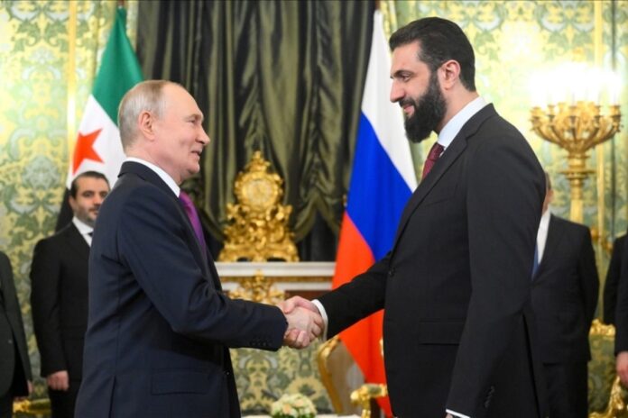 الشرع وبوتين: خطوات نحو وحدة سوريا واستقرار الشرق الأوسط