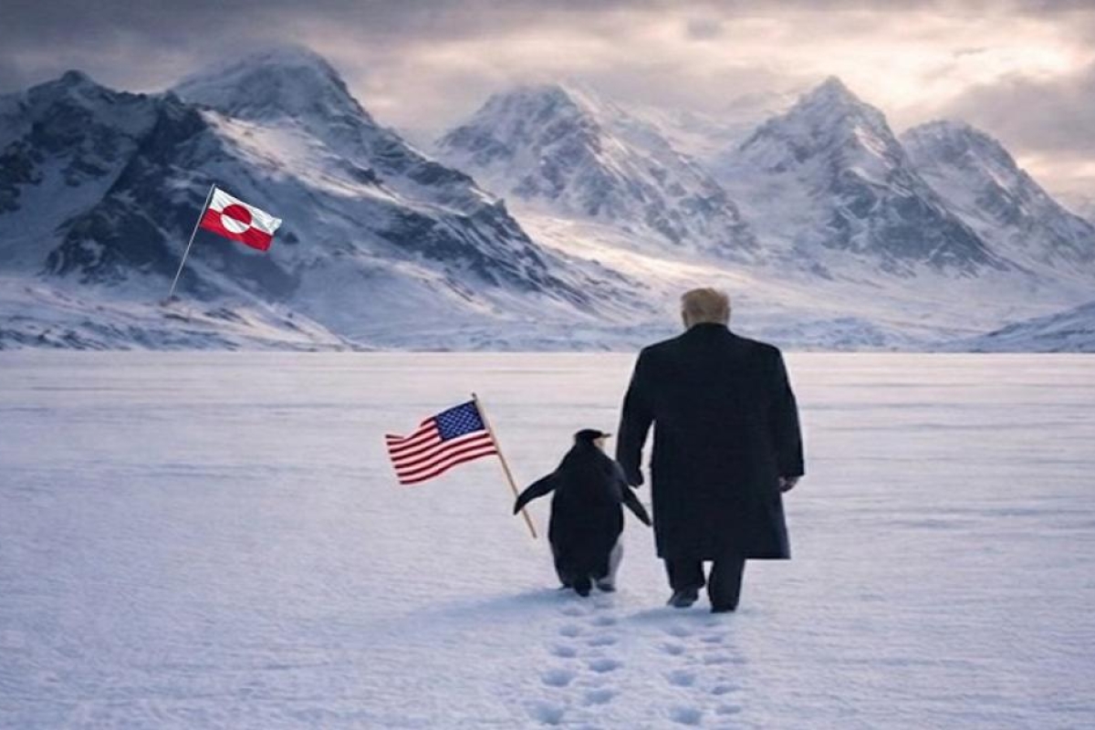 بطريق يثير سخرية عالمية من ترمب: هل هو جهل أم مزاح؟