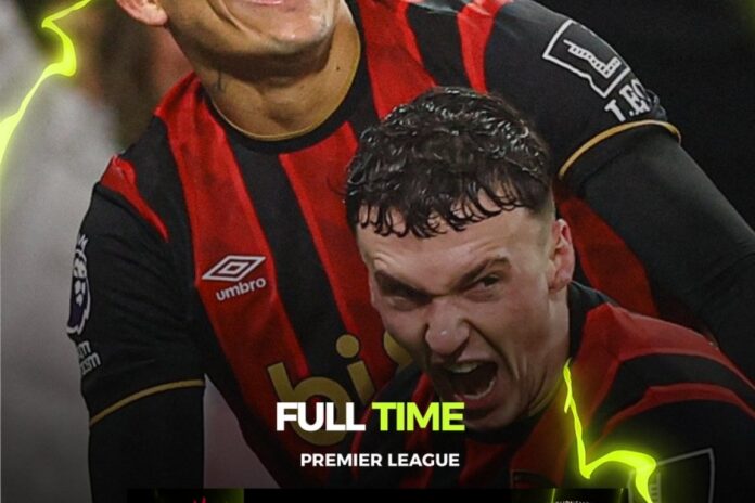 بورنموث يهزم ليفربول: نهاية سلسلة اللاهزيمة