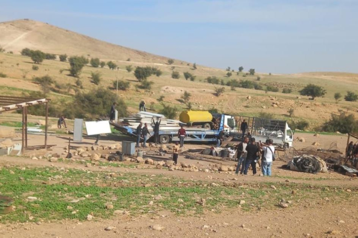 تهجير 20 عائلة فلسطينية في أريحا: انتهاكات متزايدة