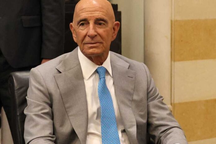 توم براك يؤكد دعم الولايات المتحدة لاتفاق 18 يناير في سوريا