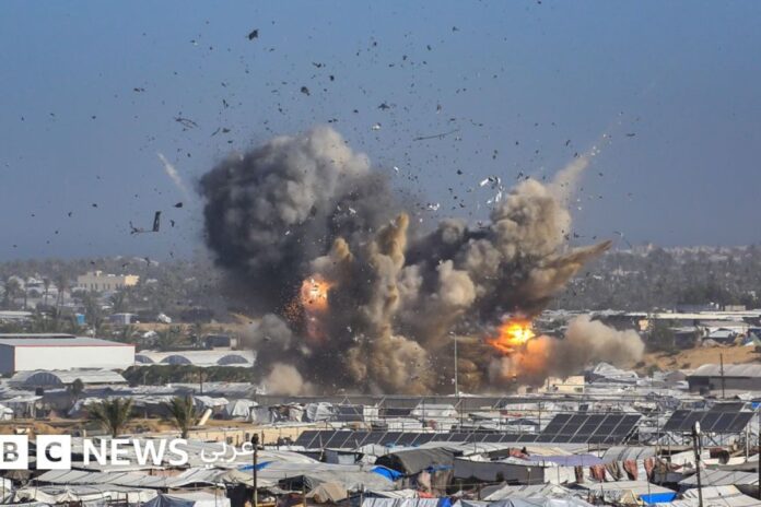 غزة تحت القصف: مآسي النازحين في خان يونس