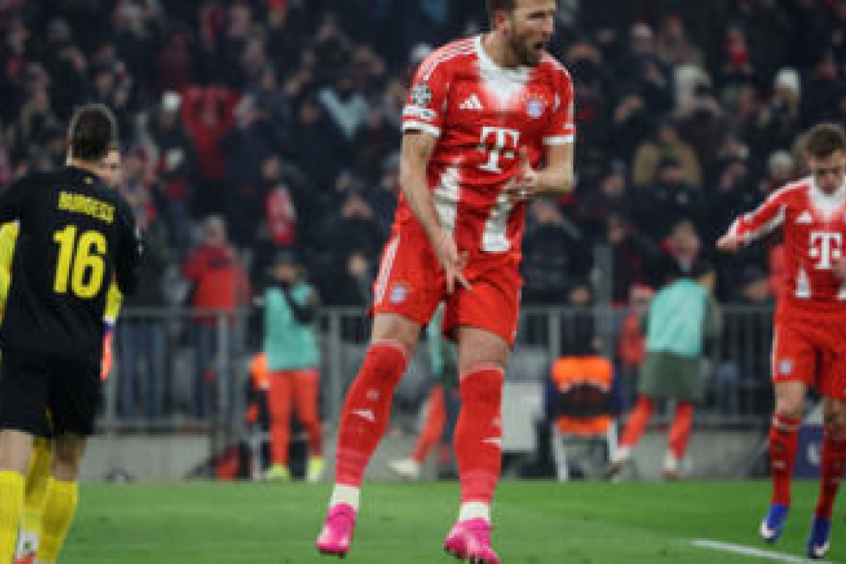 كاين يقود بايرن ميونيخ لفوز سادس في دوري الأبطال