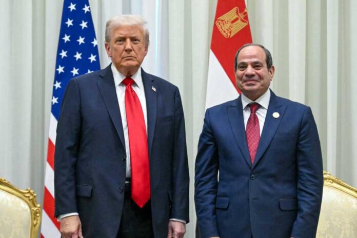 مصر تدرس انضمام السيسي لمجلس سلام غزة برئاسة ترامب