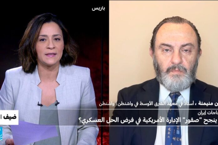 هل تنجح الإدارة الأمريكية في فرض الحل العسكري بإيران؟